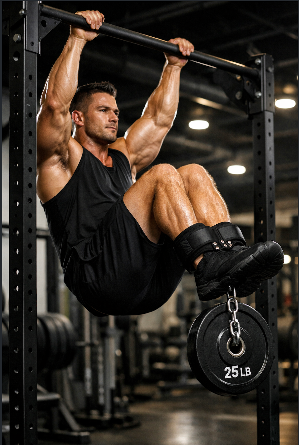 AbMaxx Weighted Ab Belt – Progressive Overload for Hanging Leg Raises
